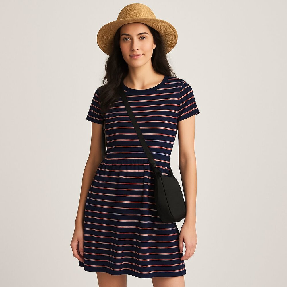 JOE FRESH Striped Dress